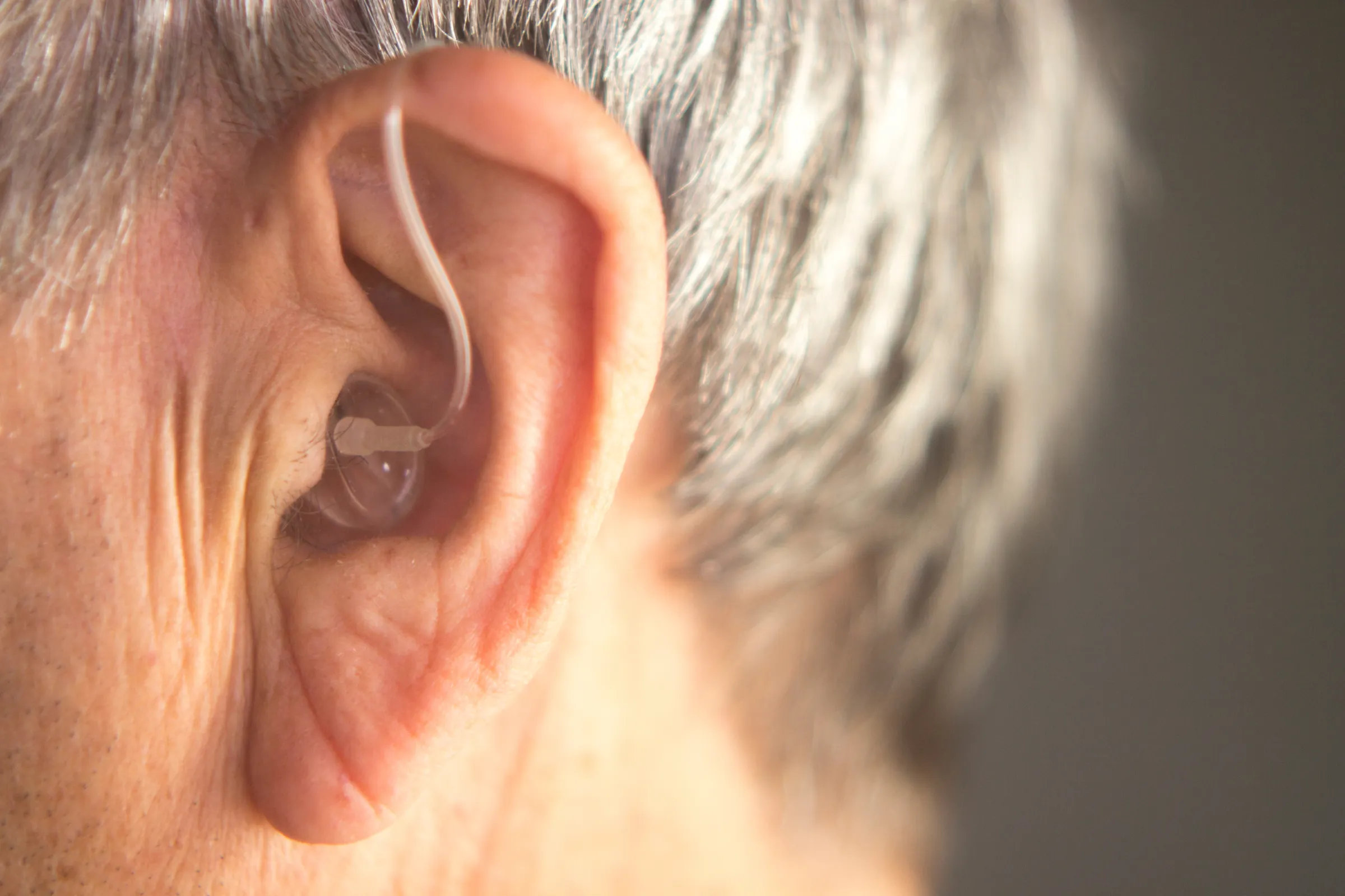 Digital hearing aid ear
